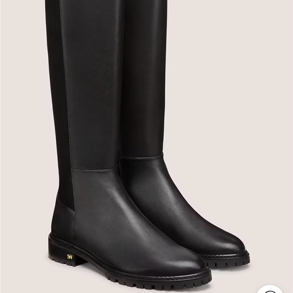 Stuart Weitzman City Knee High Boot, Size 9, Black, NWT - Picture 2 of 4